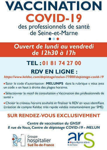 Amplification, accélération et simplification de la stratégie de vaccination - Focus du déploiement de la vaccination en Seine et Marne