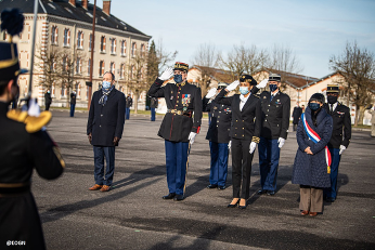 Ma participation à la cérémonie d'hommage aux personnels de la gendarmerie, décédés en 2020 dans l’accomplissement de leur service