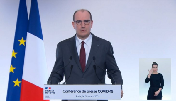 Conférence de presse du Premier ministre, Jean Castex le jeudi 18 mars