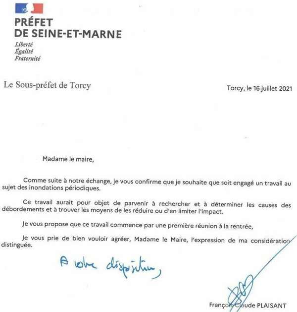 Toujours à vos côtés face aux inondations qui frappent nos communes 