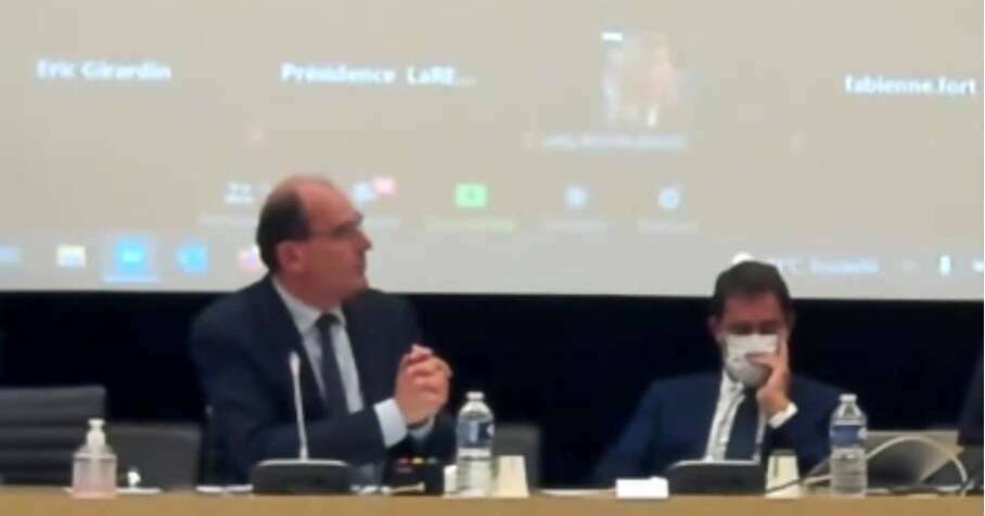 Discussion avec le Président du groupe LAREM Christophe Castaner