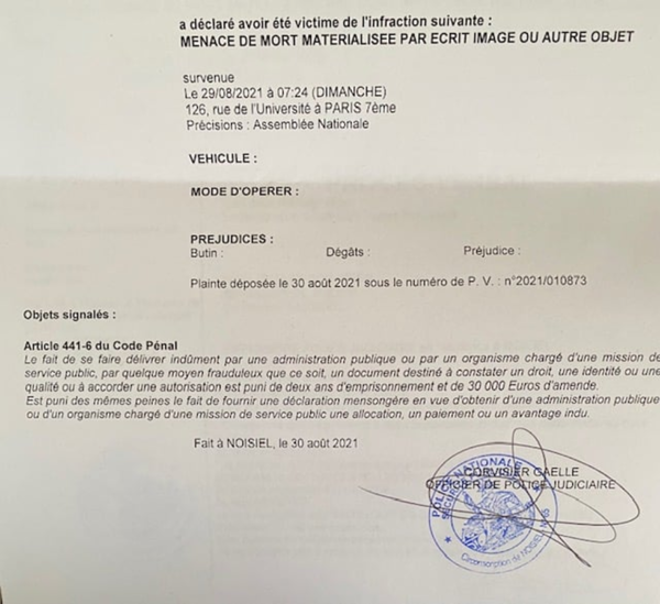 Menaces de mort, insultes : Je ne lâcherai rien.