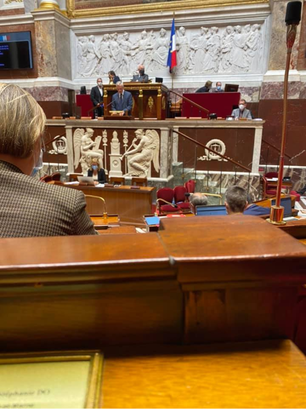 Démarrage de la discussion du projet de loi de finances pour 2022 ! J’ai voté contre la motion de rejet !