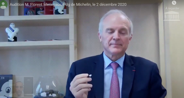 Stéphanie DO – Audition M. Florent Menegaux, Pdg de Michelin, le 2 décembre 2020