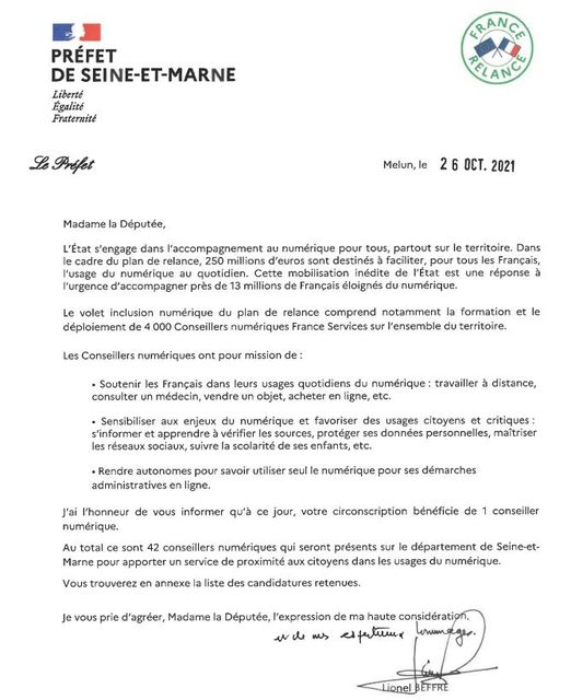 France Relance en action à Chelles : le numérique est l’affaire de tous !