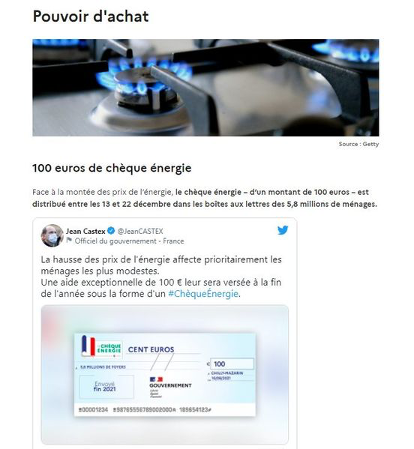 Les aides de fin d’année pour aider les Français vont tomber !