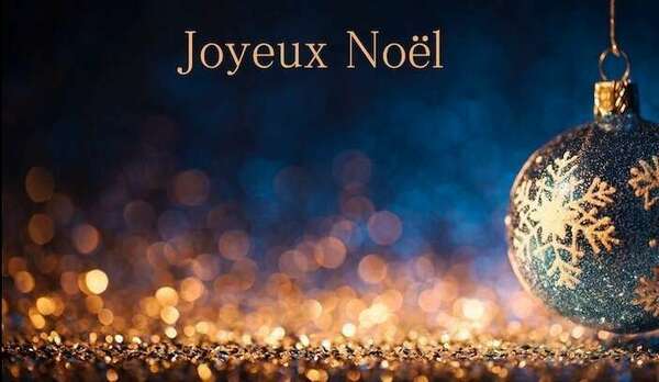 Mes vœux pour les fêtes et l'année 2022 !