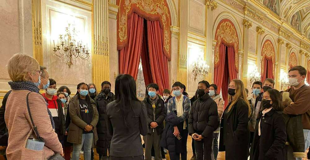J'accueille les premiers élèves de l'année à l'Assemblée nationale !