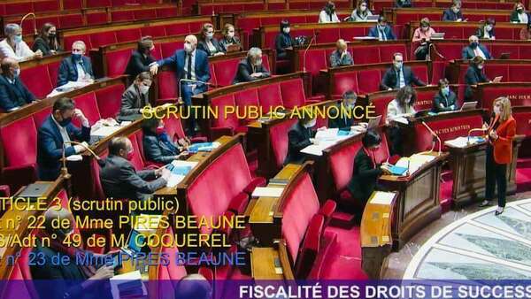 J’ai voté contre la proposition de loi visant à réformer la fiscalité des droits de succession et de donation