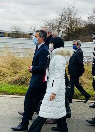 Aux côtés de Gérald Darmanin, pour un dialogue entre l'Etat et le culte musulman