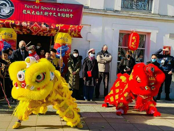Très belle fête de la nouvelle année du Tigre d'eau, à Lognes !