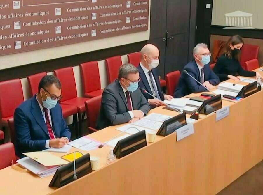 En Commission des affaires économiques, j’interroge Thibault BAZIN