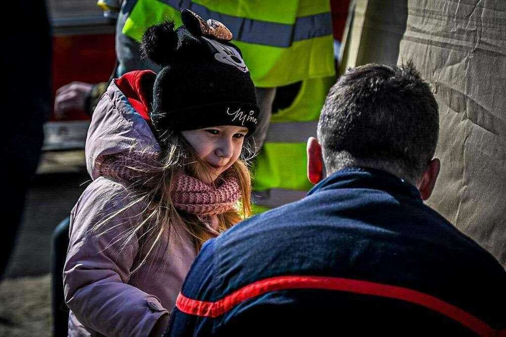 Toujours mobilisés auprès des Ukrainiens fuyant la guerre.