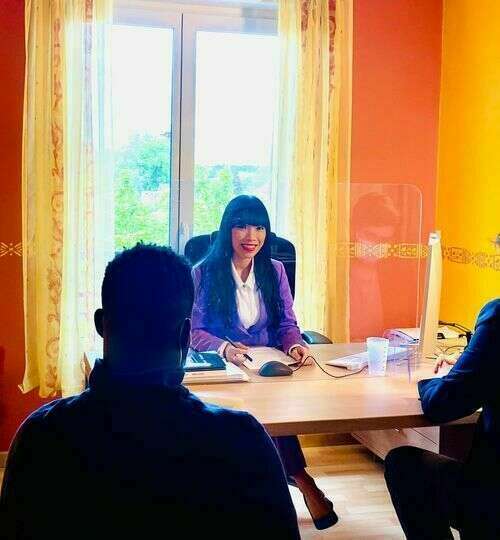 Réunion d'équipe sur l'avancement des dossiers !