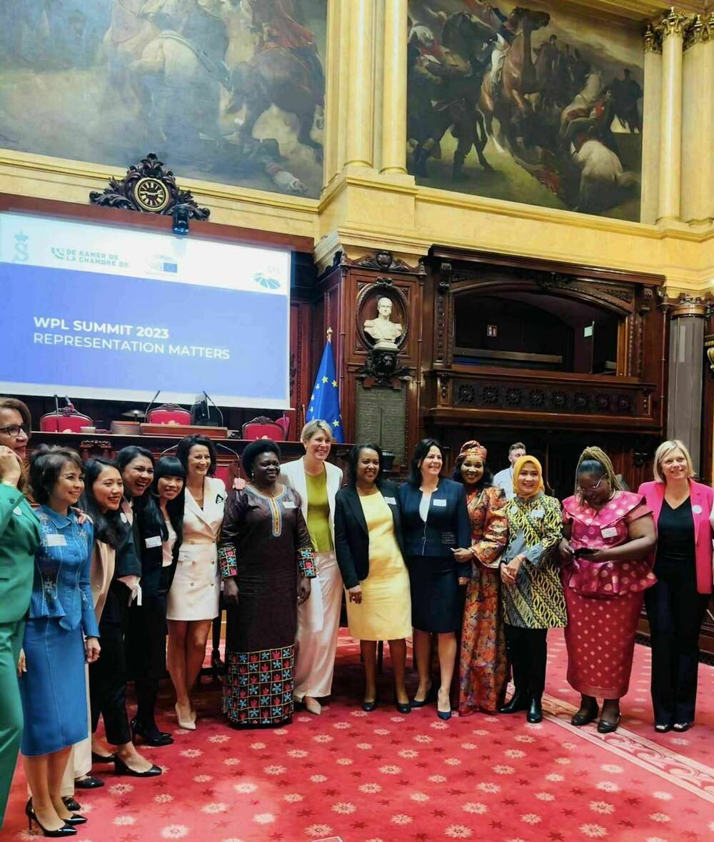 Belgique : au Parlement Fédéral de la Belgique pour le sommet « Women Political Leaders (WPL)"
