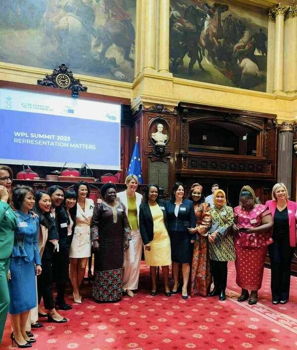 Belgique : au Parlement Fédéral de la Belgique pour le sommet « Women Political Leaders (WPL)" 