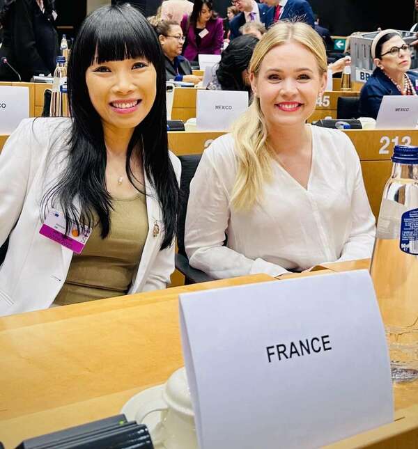 Belgique : au Parlement Européen pour le sommet « Women Political Leaders (WPL) »