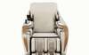 fauteuil d'acupression avec rouleaux oscillants shiatsu