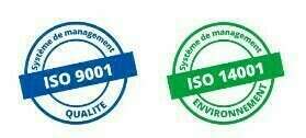 Certifications ISO 9001 et ISO 14001