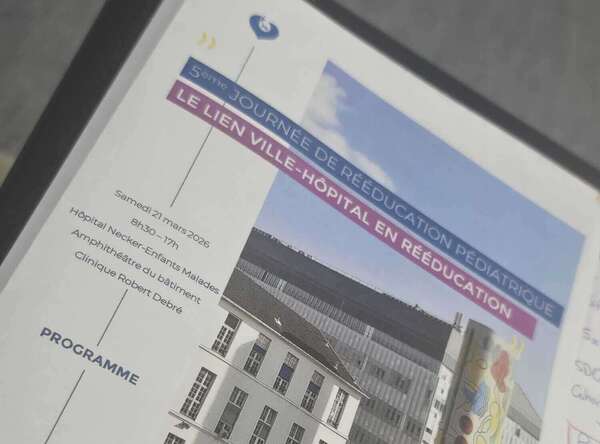 5e journée Rééducation - Hôpital Necker - 21 mars 2026