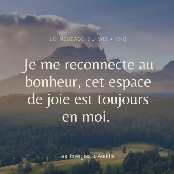 LE BONHEUR EST TOUJOURS EN NOUS