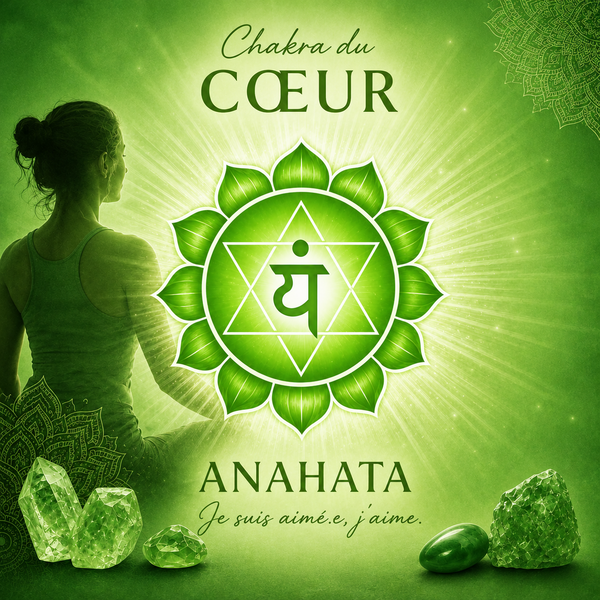 CHAKRA DU COEUR amour de soi, sécurité affective et équilibre émotionnel