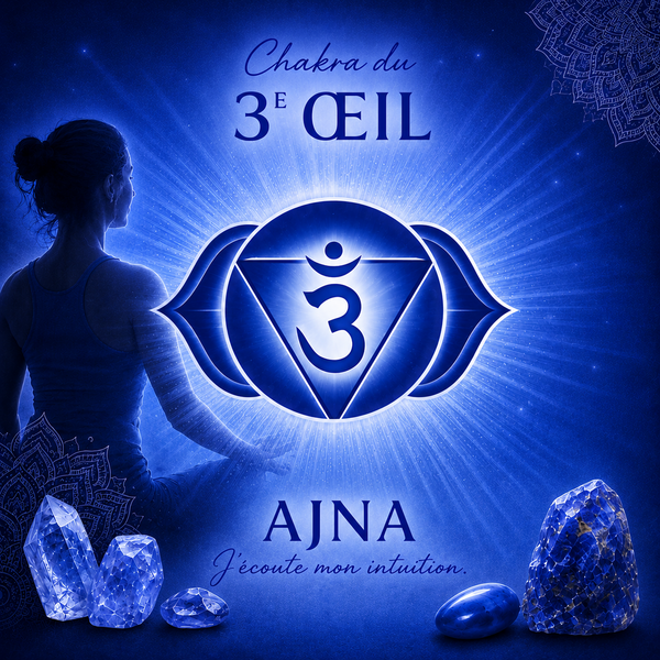 CHAKRA DU 3ème OEIL : intuition, inspiration et connexion