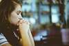 Femme vivant un affaiblissement lié au stress