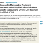 Essai clinique randomisé publié dans le Journal of the American Medical Association (JAMA)