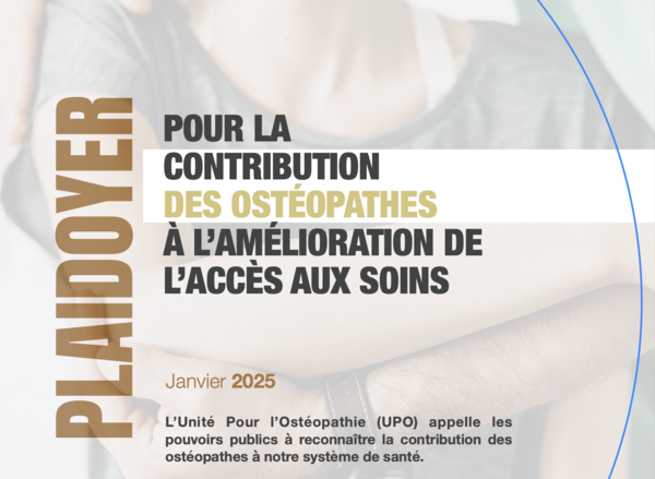 L’Unité pour l’ostéopathie communique sur son projet
