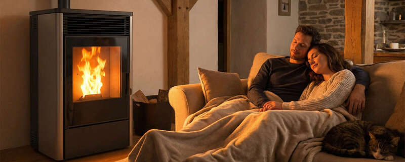 Poêle à granulés ou à bois