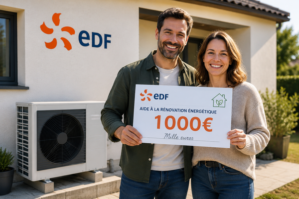 Prime EDF de 1 000 € pour une pompe à chaleur : êtes-vous éligible ?