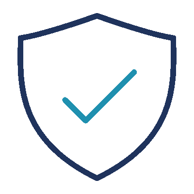 Wired outline 457 shield security