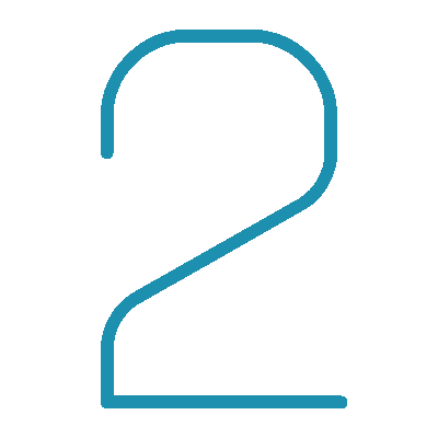 Wired outline 2434 number 2