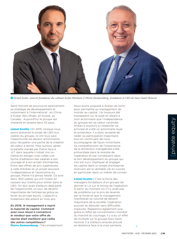 Nextstep – PDonnersberg & Lionel Scotto le Massese – Fevrier 2021
