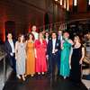 Serveurs servant champagne lors anniversaire 30 ans Scotto Partners