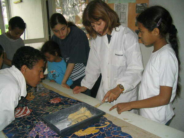 Chantiers élèves mosaïque : enfants / ados / adultes