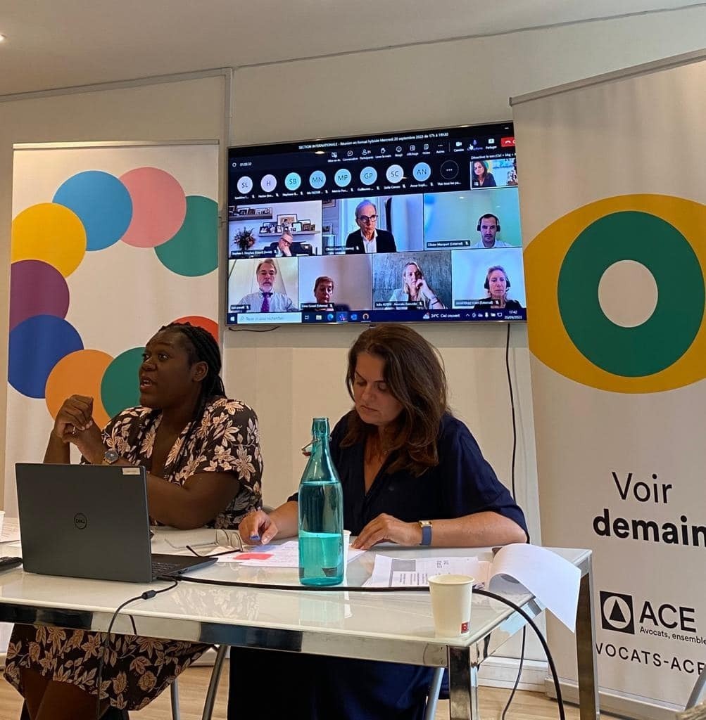 Rentrée de l’ACE – Section internationale