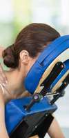 Sandrine Testa, Massage assis à Palavas-les-Flots