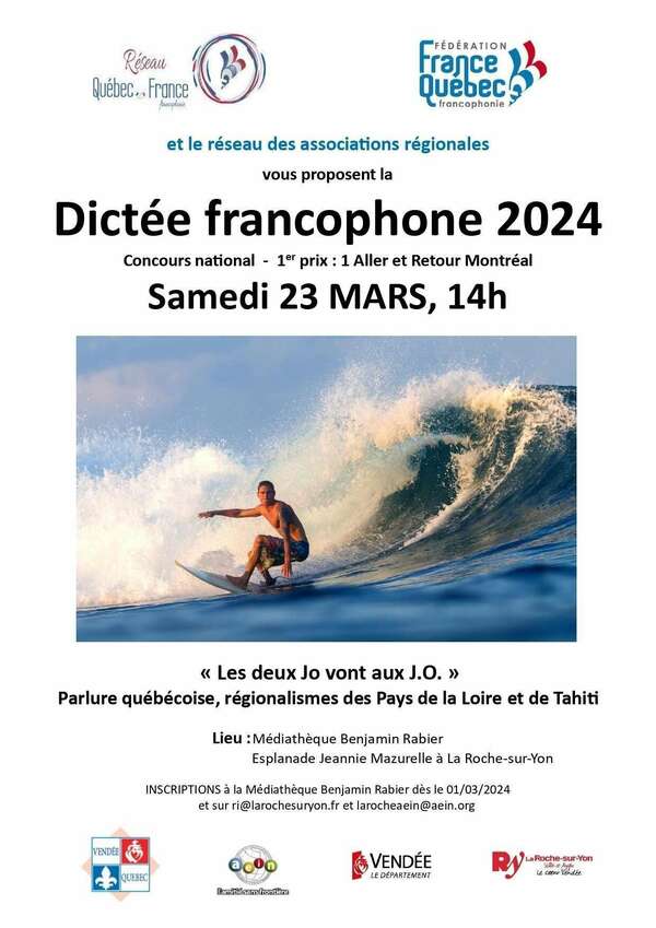 Dictée francophone 2024 