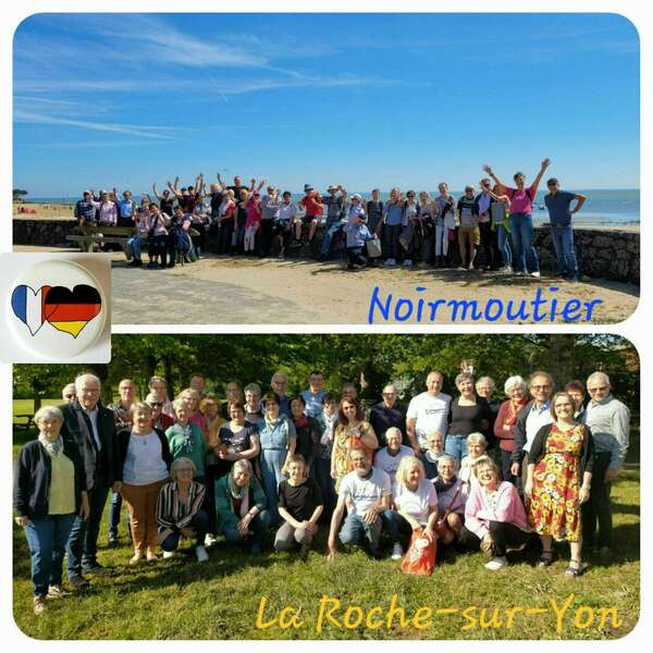 Soleil et Amitié au rendez-vous  d’un week-end chaleureux Franco-Allemand