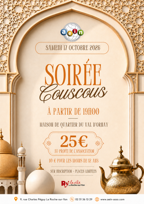 Soirée couscous solidaire