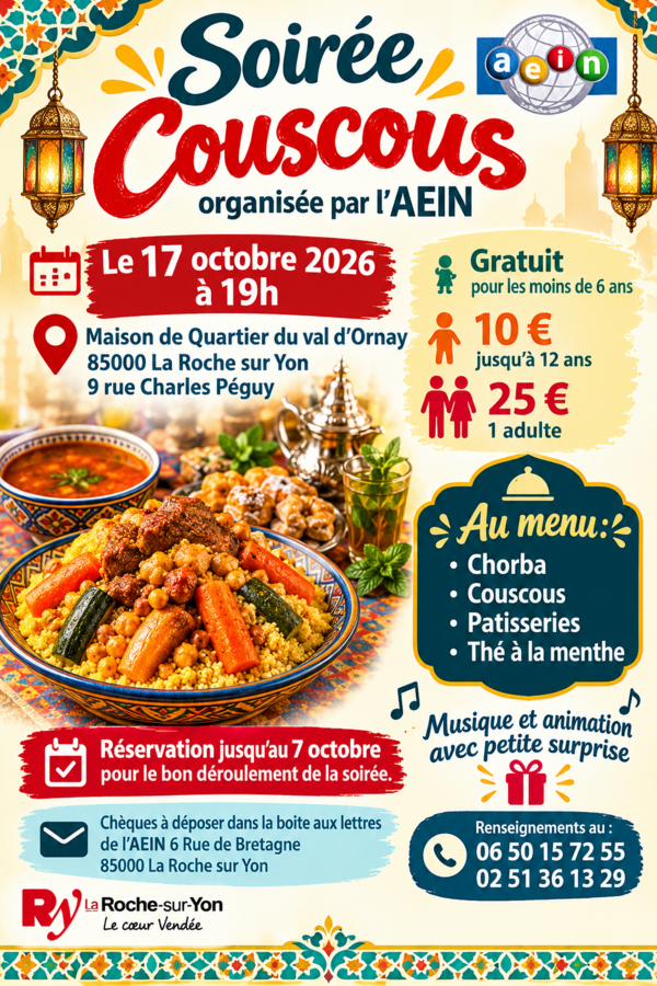 Soirée couscous solidaire