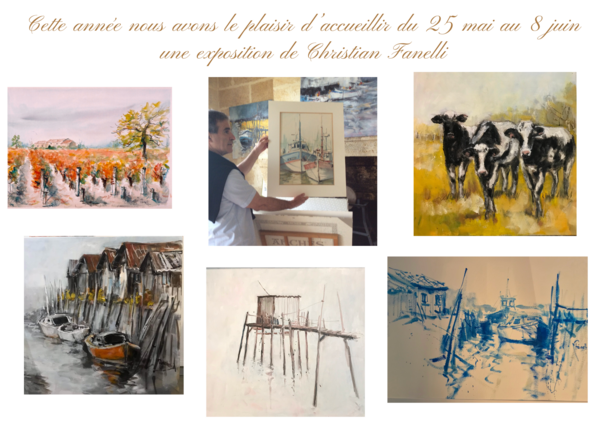 exposition tableaux Christian FANELLI