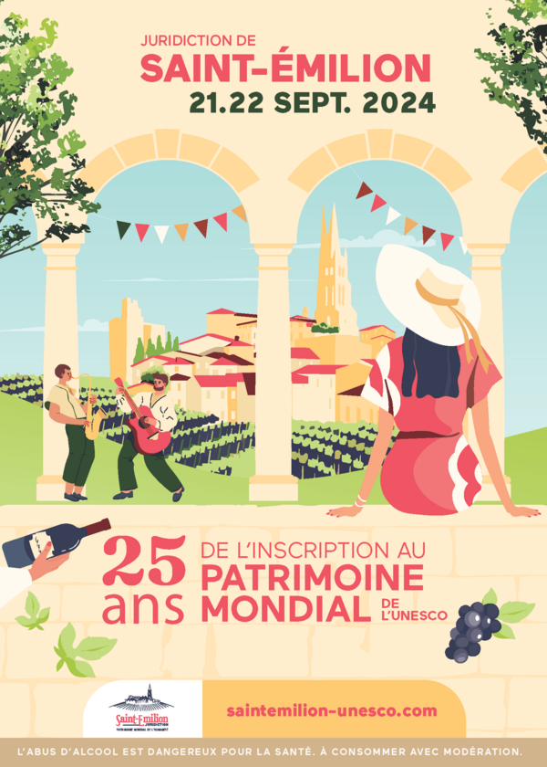 SAINT EMILION 25 ANS PATRIMOINE MONDIAL UNESCO