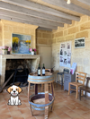 SAINT EMILION CHATEAU ACCEPTANT LES CHIENS PENDANT LA VISITE