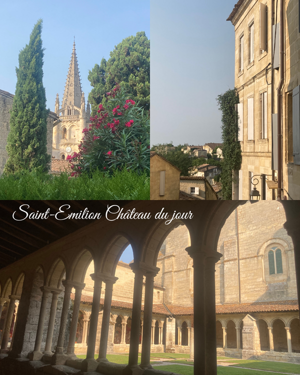 SAINT EMILION CHATEAU DU JOUR VISITE