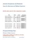RDV AU CHATEAU GUEYROSSE JOURNEES EUROPEENNES DU PATRIMOINE