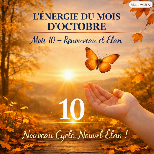 L’Énergie du Mois d’Octobre — Mois 10 : Renouveau & Élan