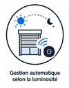 gestion automatique selon la luminosité